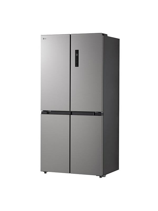 LG GMM41MSBEM 482L Inverter Compressor Multi-Door American Fridge Freezer - Silver - Image 2